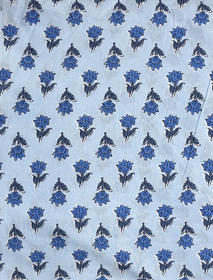 Cotton Block Printed Fabric