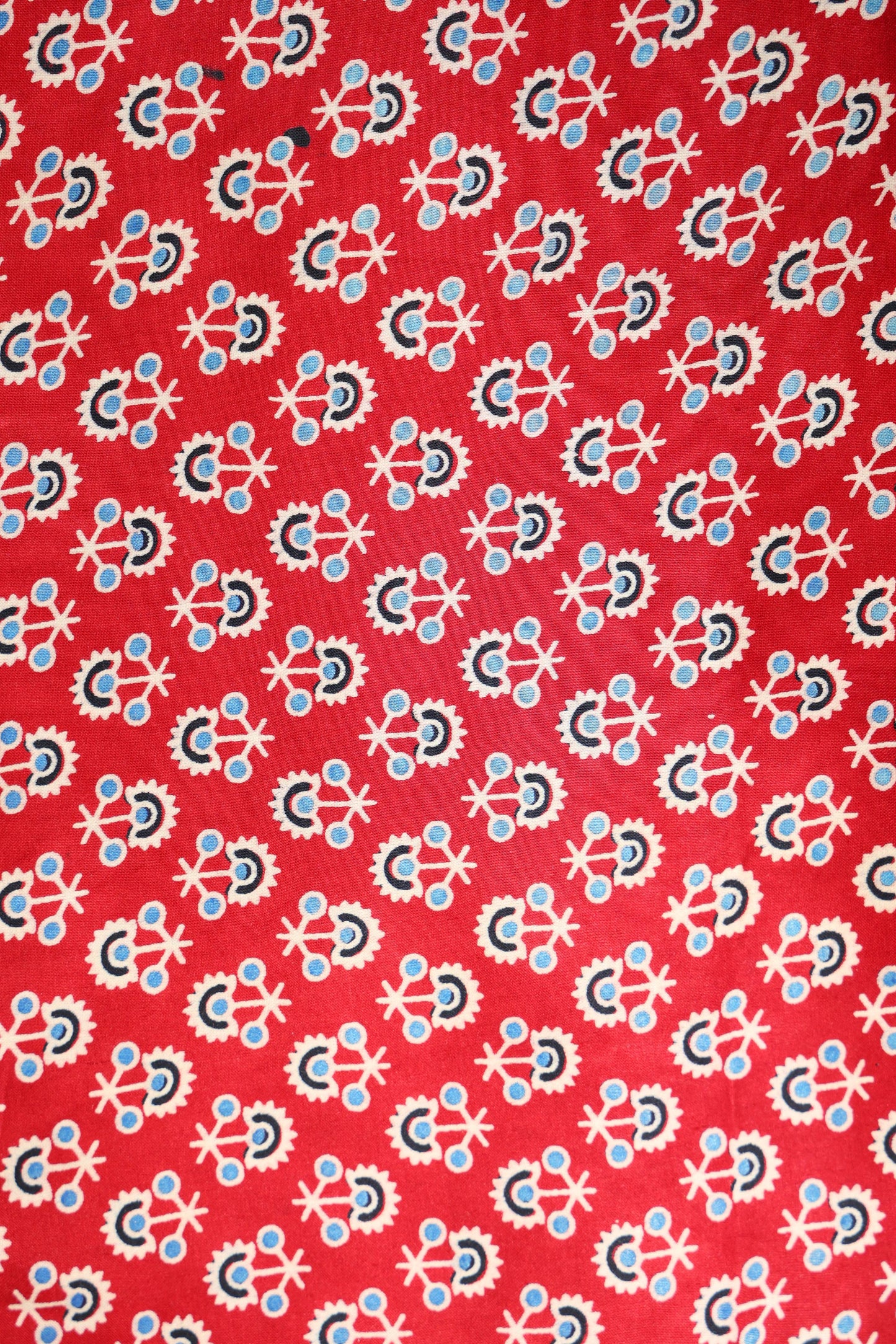 Ajrak Modal Silk Fabric - Rs 599/Metre